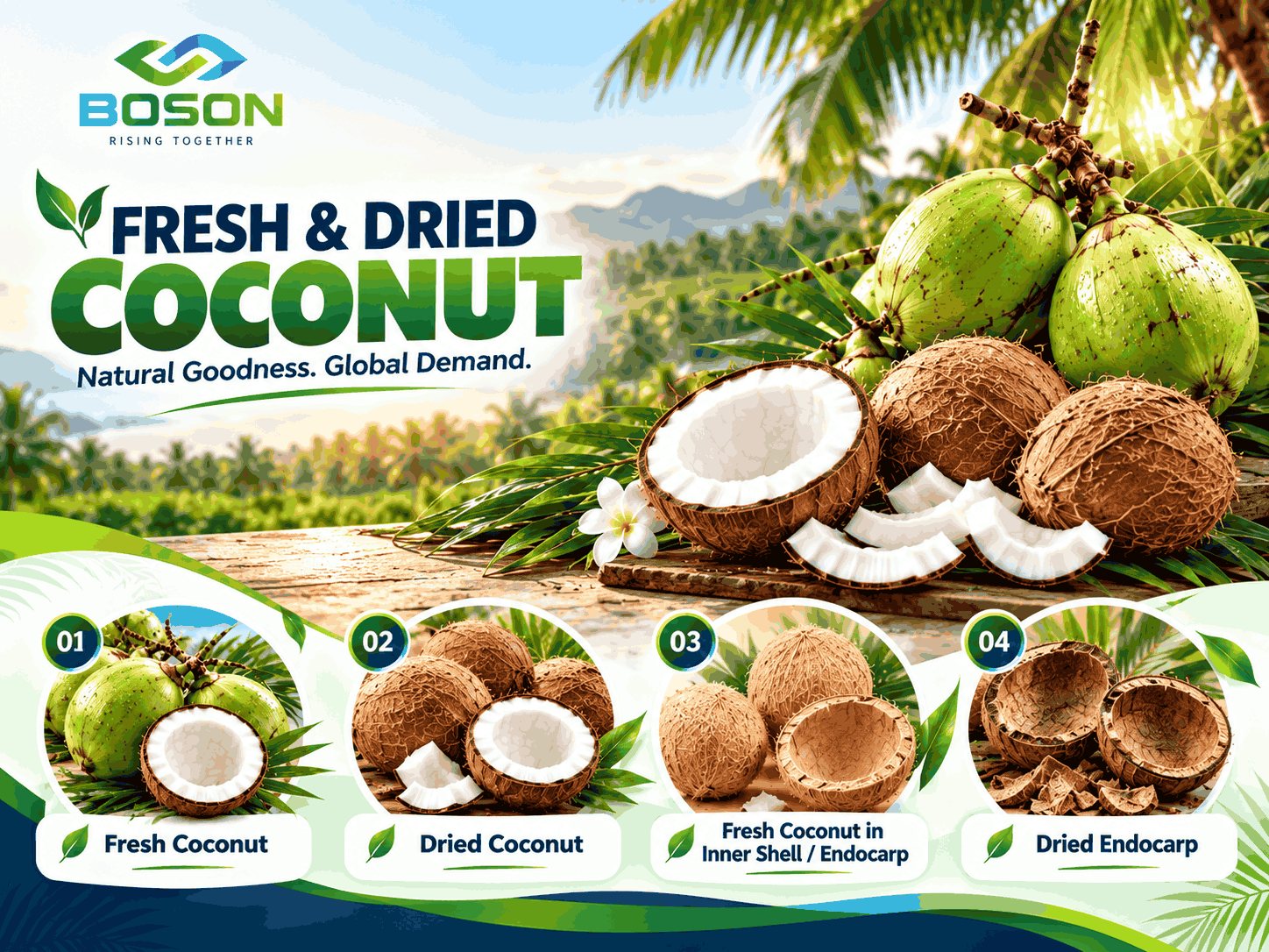 Fresh & Dried Coconut