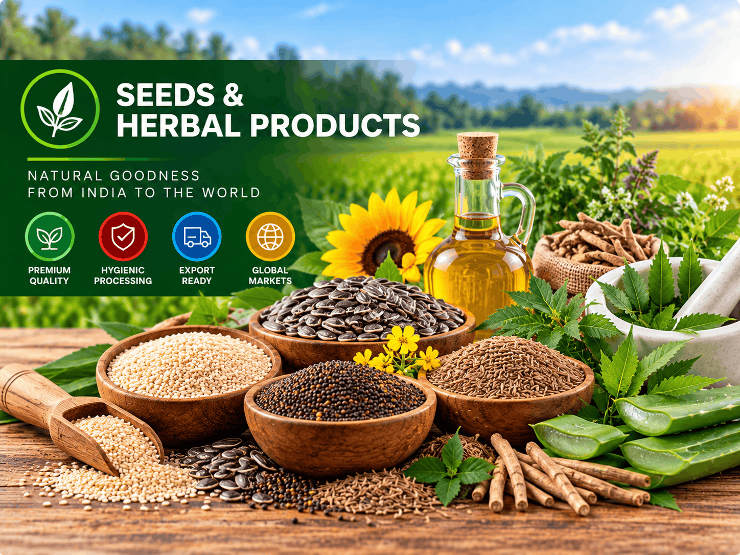 Seeds & Herbal Products