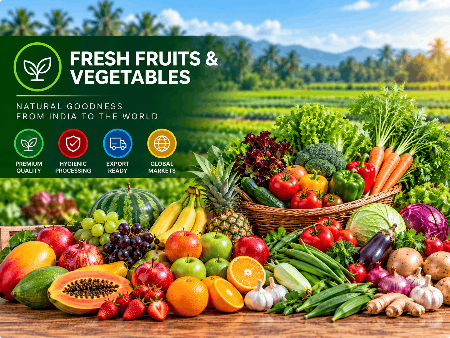 Fresh Fruits & Vegetables
